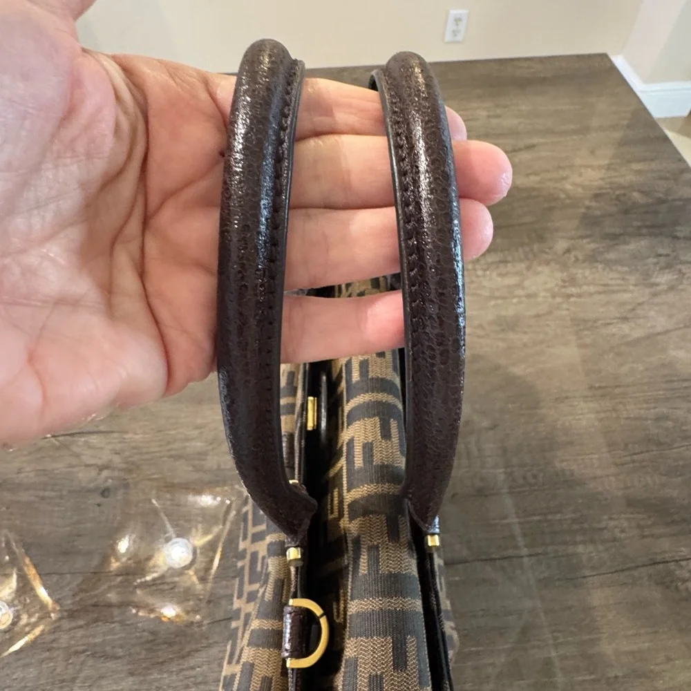 Authentic Fendi Zucca Classico No. 3 Bag